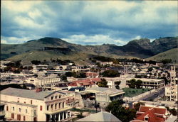 Panorama of Town Postcard