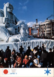 Snow Festival in Sapporo Postcard
