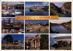 Scenic Cornwall Postcard