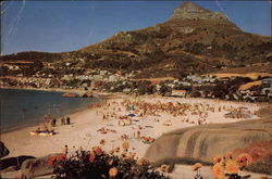 Fourth Beach Clifton, a Popular Bathing Beach on the Atlantic Ocean Postcard