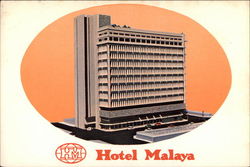 Hotel Malaya Postcard