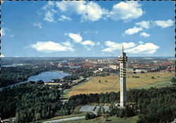 Panorama over the Kaknas Tower and City Postcard