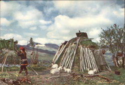 Dear Doctor Abbott Laplandish Fall and Spring Living Quarters - Tarradalen Postcard