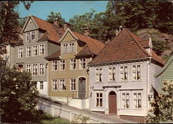 View of the Museum Gamle Postcard