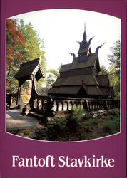 The Fantoft Stavechurch Postcard