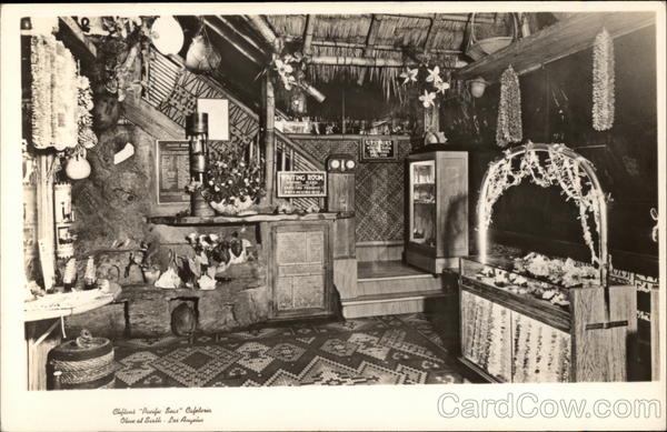 Clifton's Pacific Seas Cafeteria Los Angeles California