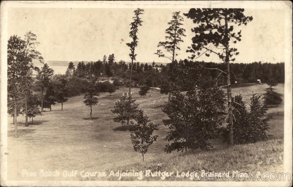 Pine Beach Golf Course Adjoining Ruttger Lodge Brainerd Minnesota