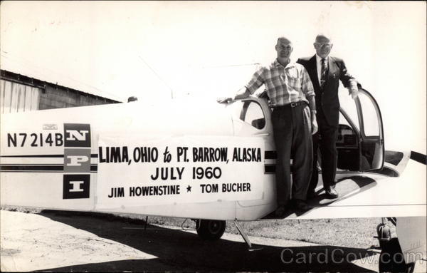 Lima OH to Point Barrow July 1960 Jim Howenstein & Tom Bucher Alaska