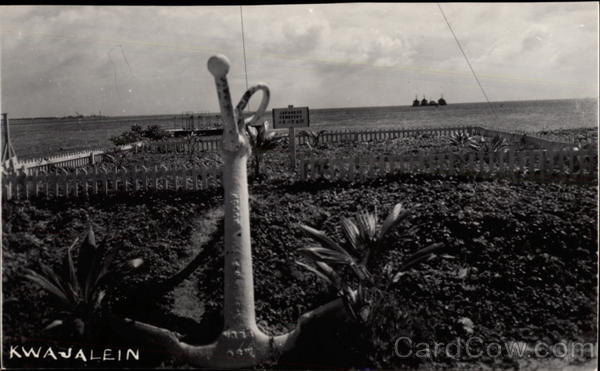View of Anchor on Kwajalein Atoll MH Marshall Islands