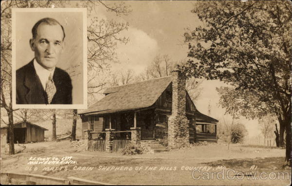 Old Matt's Cabin in Shepherd of the Hills Country Branson Missouri