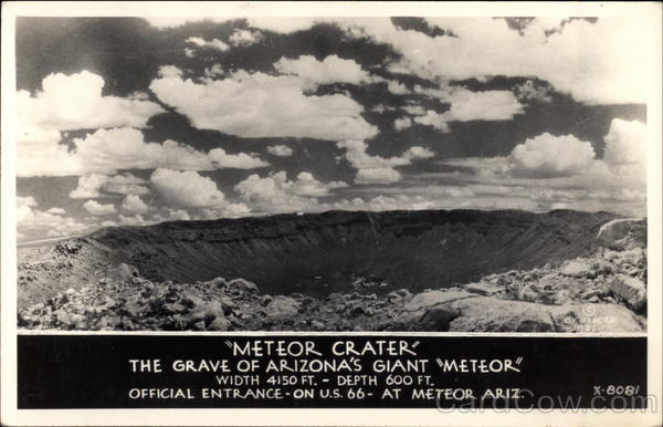 Meteor Crater Winslow Arizona