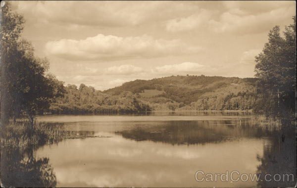 View of Lake and Countryside Landscapes