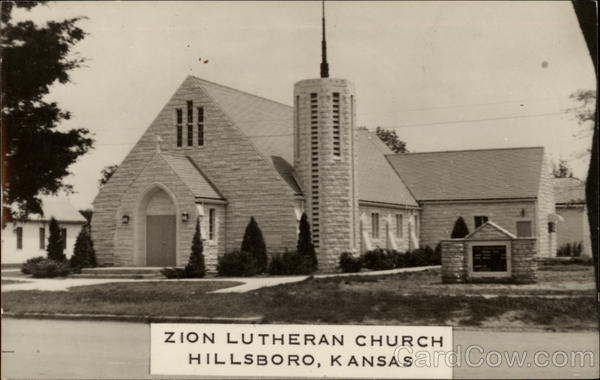 Zion Lutheran Church Hillsboro Kansas