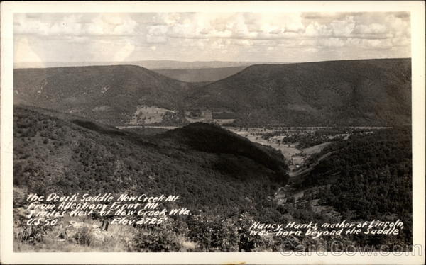 The Devil's Saddle, New Creek Mountain West Virginia