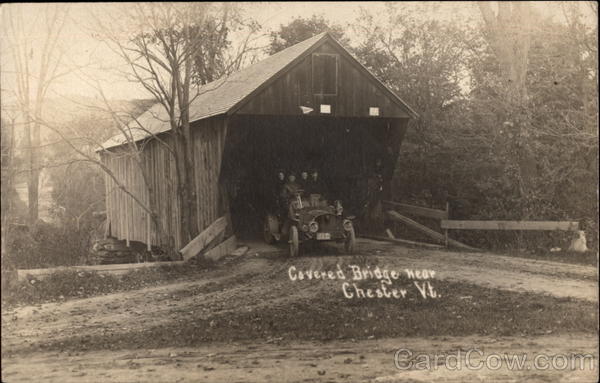Covered Bridge Chester Vermont