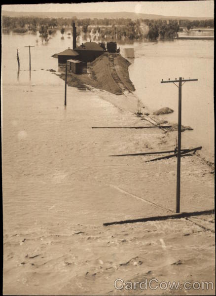 Flooded Railroad Tracks Disasters