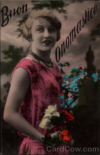 Art Deco, Happy Birthday (Italian)