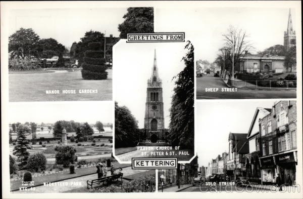 Various View of Town Kettering England