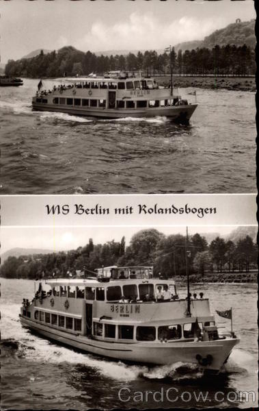 MS Berlin mit Rolandsbogen Germany