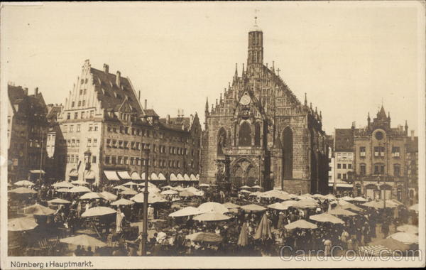 Hauptmarkt Nuremberg Germany