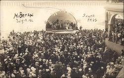 Mr. Bryan, July 10th 1911 Postcard