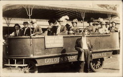 Golden State Transportation Co. Trolley San Francisco, CA Postcard Postcard