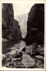 Grand Canyon of Texas - Mexico Border Postcard