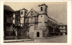 Las Mercedes Church Panama City, Panama Postcard Postcard