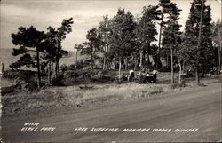 Esrey Park, Lake Superior Mohawk, MI Postcard Postcard