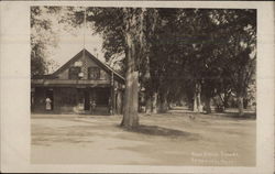 Post Office Square Sandwich, MA Postcard Postcard