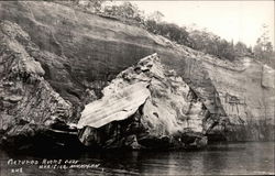 Pictured Rocks Munising, MI Postcard Postcard