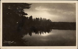Moonlight on Brantingham Lake Postcard