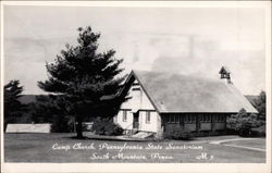 Camp Church, Paennsylvania State Sanatorium Postcard