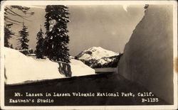 Mount Lassen in Lassen Volcanic National Park Postcard