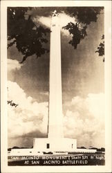 San Jacinto Monument Postcard