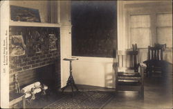 Private Dining Room - Baldpate Inn Postcard