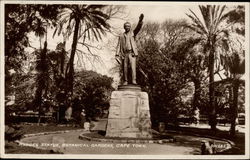 Rhodes Statue, Botanical Gardens Postcard