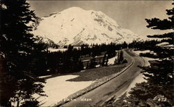 Mount Rainier and Yakima Park Enumclaw, WA Mount Rainier National Park Postcard Postcard