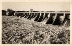 Pickwick Dam, Tenn Tennessee Postcard Postcard
