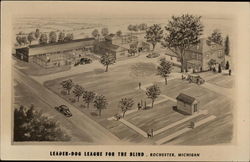 Leader-Dog League for the Blind Rochester, MI Postcard Postcard