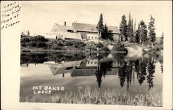 Mt. Baker Lodge Deming, WA Postcard Postcard