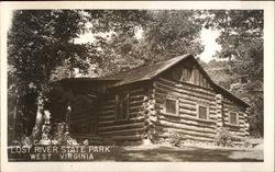 Cabin No. 6 Mathias, WV Postcard Postcard