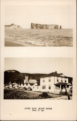 Hotel Bleu Blanc Rouge Postcard