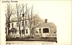 Greeley House East Poultney, VT Postcard Postcard