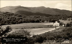 Mount Mansfield Postcard