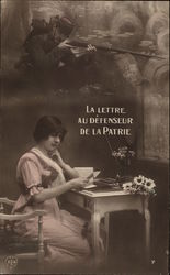 Letter to the Defender of the Homeland Postcard