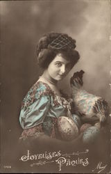 Joyeuses Paques - Happy Easter Postcard