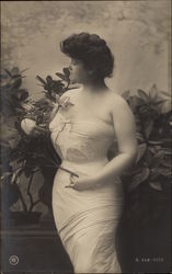 Portrait of a Large Woman Postcard
