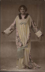 Real Photograph of a British Beauty Postcard