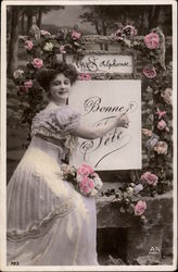 Vive St. Alphonse - Bonne Fete Postcard